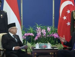 Bertemu Presiden Singapura, Wapres Ajak Pererat Kerja Sama Kedua Negara