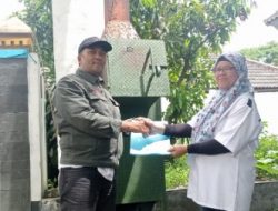 PWI Kabupaten Bandung Dapat Hibah Alat Pemusnah Sampah dari Kube Alam Lestari, ini Harapannya